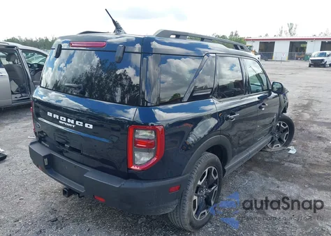 2022 Ford Bronco Sport Outer Banks из США, поврежденный, VIN 3FMCR9C63NRD95463